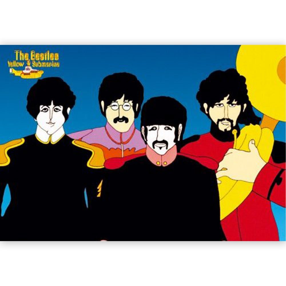THE BEATLES ビートルズ (結成 65周年 ) - Yellow Submarine (Standard) / ポストカード・レター - PGS